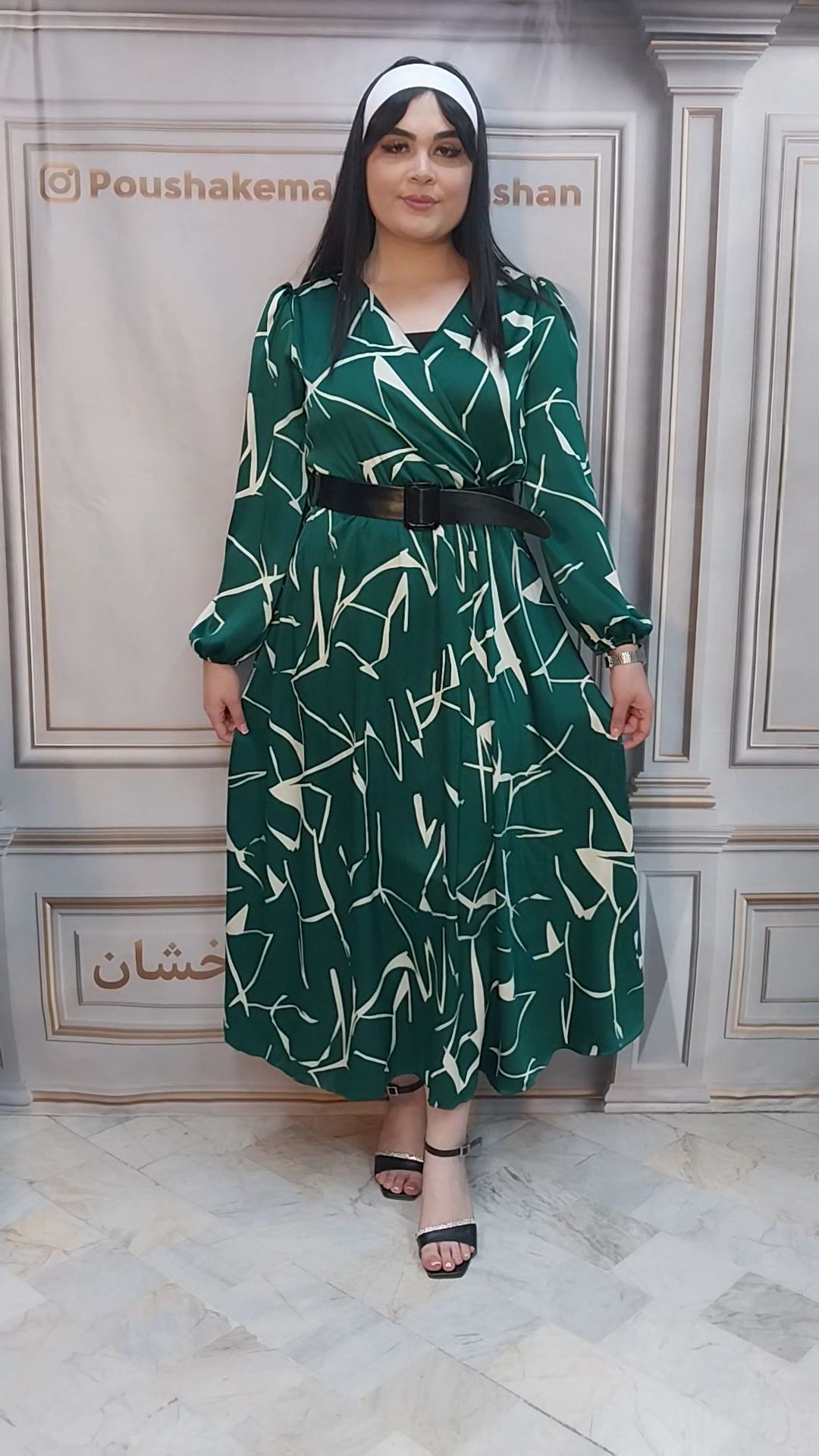 پیراهن مجلسی یقه چپ و راستی