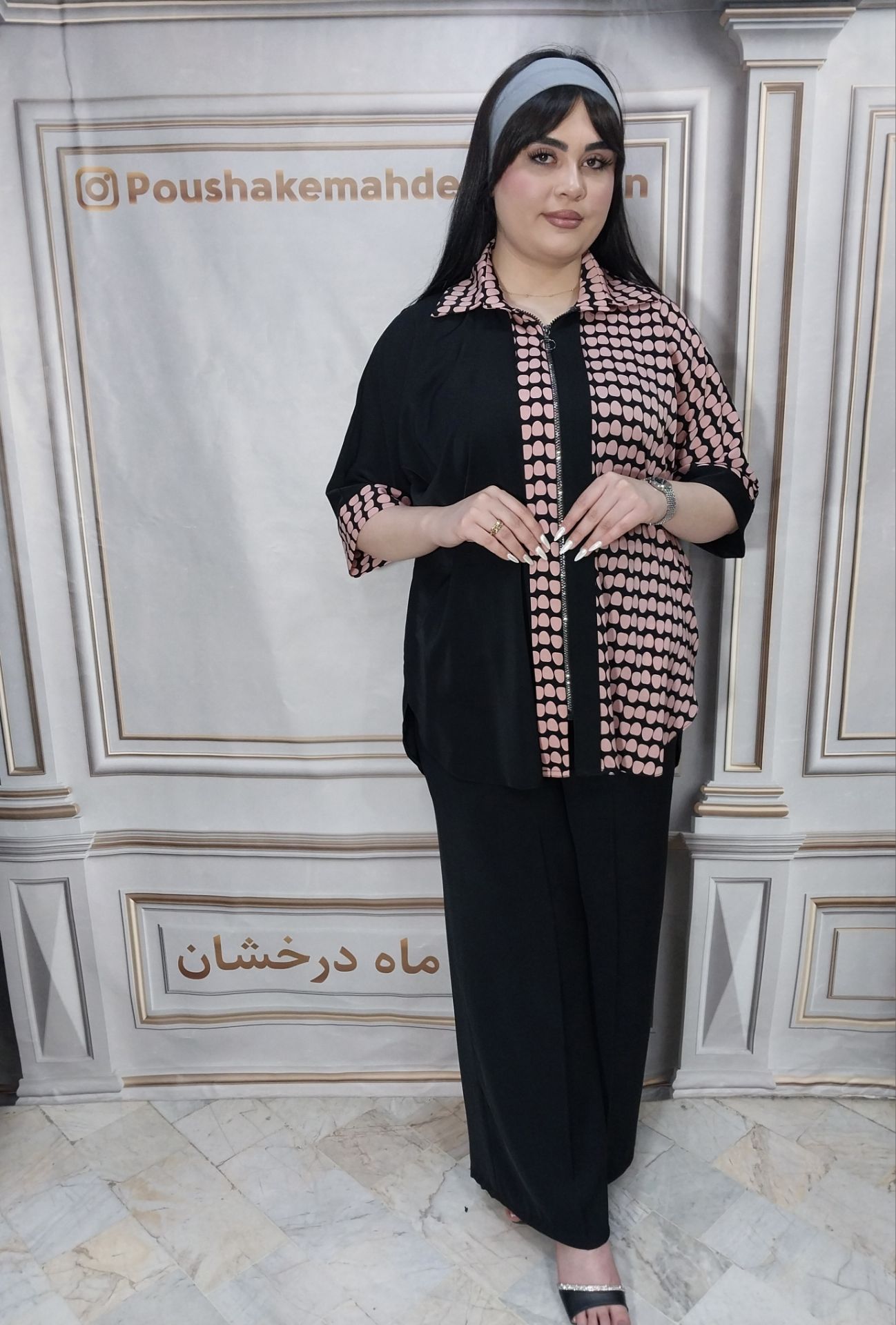 شومیزطرح دار - Image 2