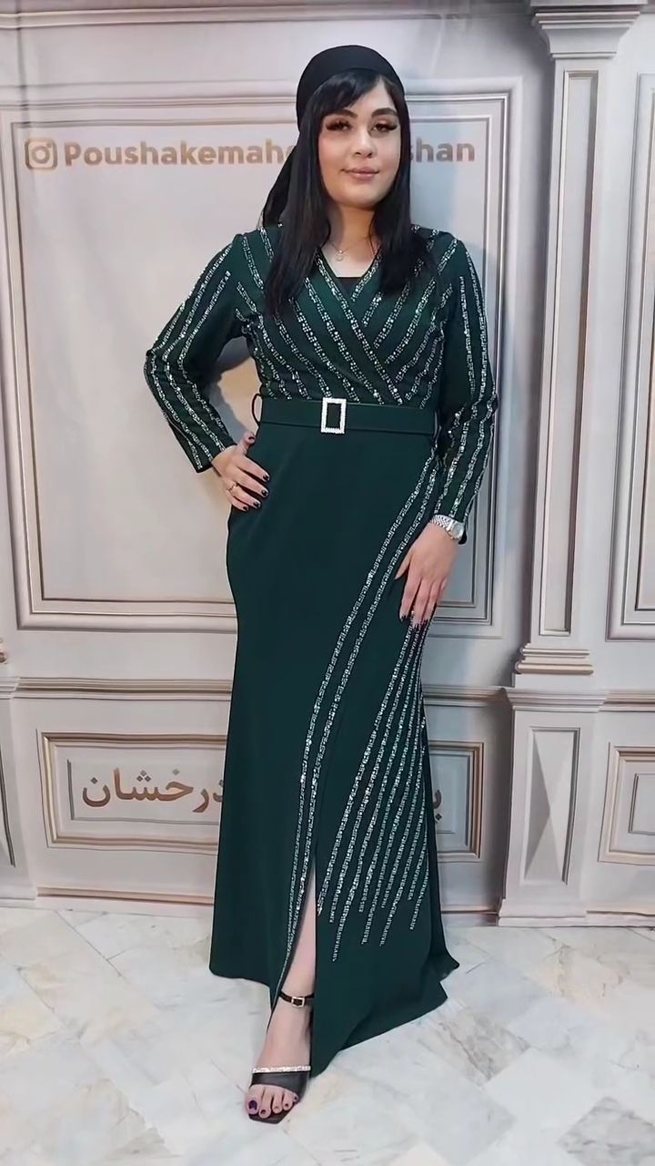 پیراهن مجلسی بلند