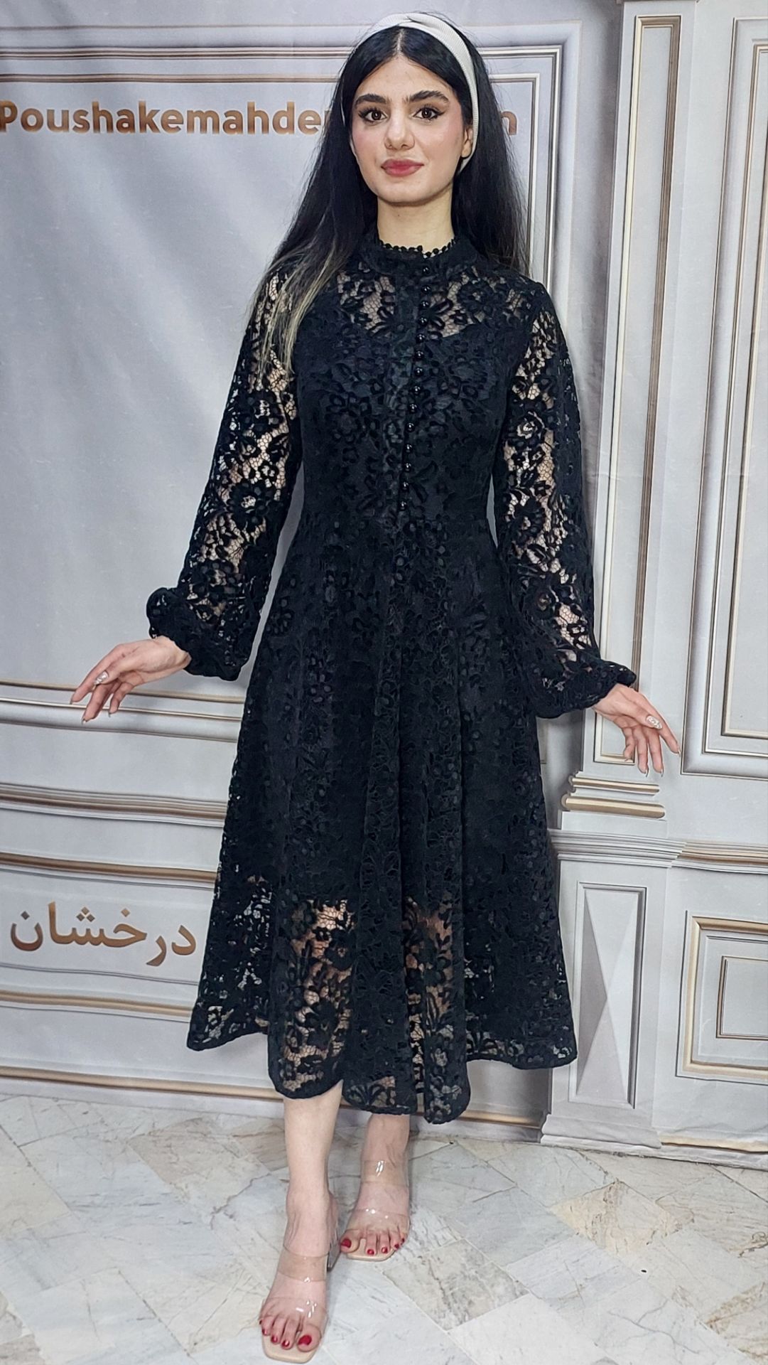 پیراهن مجلسی گیپور